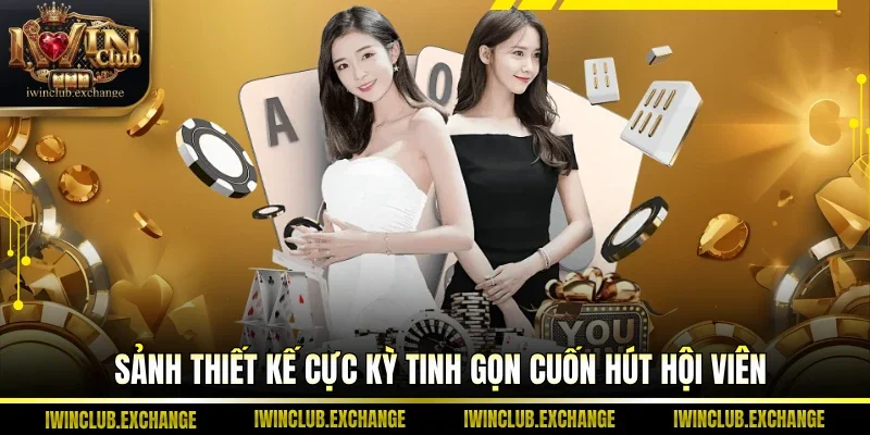 Sảnh thiết kế cực kỳ tinh gọn cuốn hút hội viên